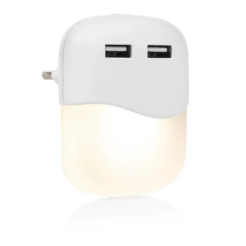 Neue Ware LED Nachtlicht mit 2 USB Anschlüssen